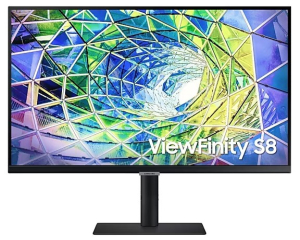 Monitor Samsung ViewFinity S8 LS27A800UNPXEN 27" IPS 4K UHD HDR10 USB-C Dock 90W