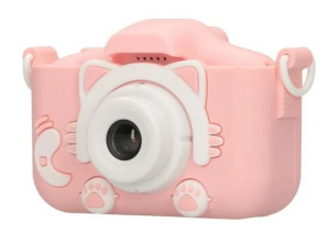 Aparat fotograficzny - Extralink kids camera h27 dual pink