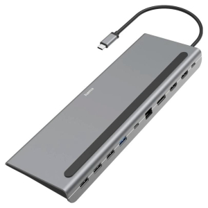 Replikator - Hama Stacja dokująca, USB-C, ''Connect2Office Pro'', 10 portów