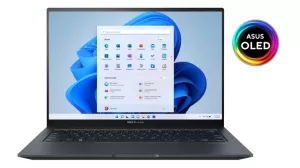Laptop ASUS Zenbook 14X OLED UX3404VC-M3088W i5-13500H 14.5 2.8K Touch 120Hz 550nits 16GB LPDDR5 SSD512 Intel Iris Xe Graphics WLAN+BT Cam 70WHrs Win11 Inkwell Gray