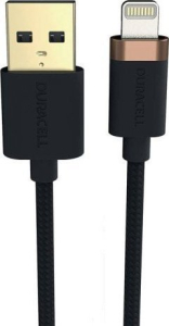 Duracell USB do Lightning 0.3m (czarny)