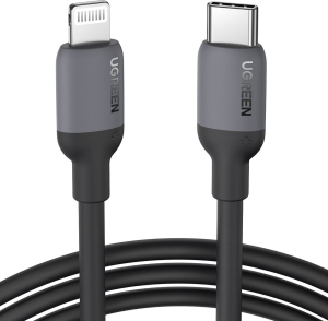 UGREEN US387 USB-C do Lightning, 1m (czarny)