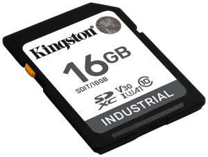 Kingston Industrial SDHC 16GB Class 10 A1 pSLC