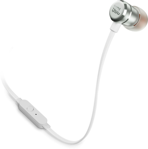 Słuchawki - JBL T290 Biało-srebrne