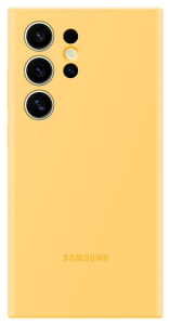 Samsung Silicone Case do S24 Ultra yellow