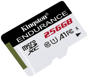 Kingston High Endurance microSDXC 256GB Class 10 UHS-I