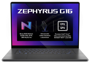 Laptop Asus ROG Zephyrus G16 GU605MI-QR076W Ultra 7-155H | 16'''-240Hz | OLED | 32GB | 1TB | W11H | RTX4070