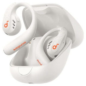 Słuchawki - Soundcore AeroFit Pro Białe