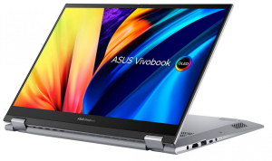 Laptop ASUS Vivobook S 14 Flip OLED TP3402VA-KN108W - i5-1335U | 14''-2,8k | Dotyk | 16GB | 512GB | W11 | srebrny