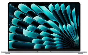 15-inch MacBook Air: Apple M3 chip with 8-core CPU and 10-core GPU, 8GB, 256GB SSD - Silver