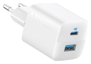 Anker 323 33W 1x USB-A 1x USB-C Biała