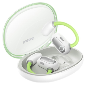 Słuchawki - Baseus Eli Sport 1 Open-Ear TWS Aurora zielony