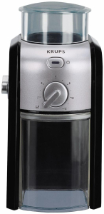 Młynek elektryczny do kawy Krups GVX242 (110W; żarnowy; kolor czarny  kolor srebrny)