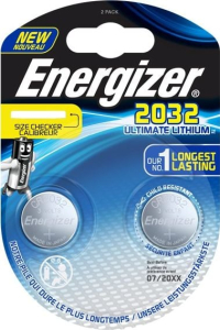 Energizer Ultimate Lithium Cr2032 2 Pack