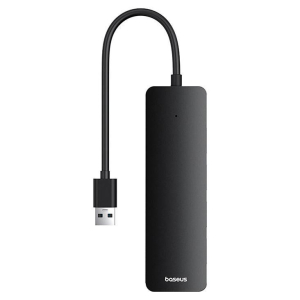 Baseus 4w1UltraJoy Lite USB-A do USB 3.0 15cm (czarny)