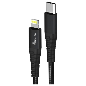 Extralink Smart Life USB-C - Lightning 27W 200cm czarny
