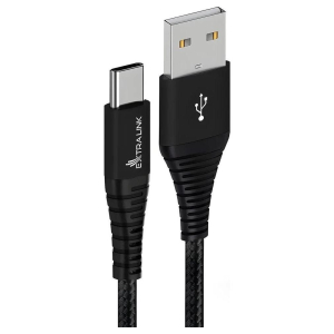 Extralink Smart Life Braided 15W USB Type-A to Type-C 2m 5V 3A czarny
