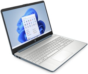 Laptop HP 15s - Ryzen 5 5500U | 15,6''-FHD | 8GB | 512GB | Kl. podświetlana | Win11Home | Spruce Blue