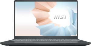 Laptop MSI Modern 14 B10MW-264XPL - szary (B10MW-264XPL) Core i5-10210U | LCD: 14.0"FHD | Intel UHD | RAM: 8GB | SSD: 512GB PCIe M.2 | No OS