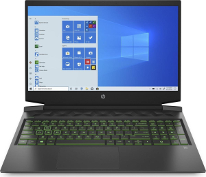 Laptop HP Pavilion Gaming 16-a0032nw (2P7L5EA) (2P7L5EA (8977)) Core i5-10300H | LCD: 16.1"FHD IPS 60Hz | NVIDIA GTX 1650Ti 4GB | RAM: 8GB | SSD: 512GB PCIe | Windows 10 64bit