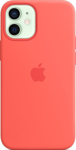 Apple iPhone 12 mini Silicone Case with MagSafe pink citrus (MHKP3ZM/A)