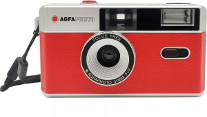Aparat fotograficzny - Agfa Photo Reusable Camera 35mm red