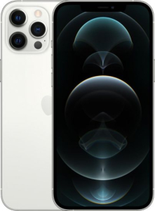 Smartfon Apple iPhone 12 Pro Max 128GB Silver (MGD83PM/A) 6.7"| A14 | 128GB | LTE | 2 x Kamera 12MP | iOS 14