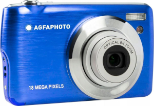 Aparat fotograficzny - Agfa Photo DC8200 Niebieski + etui + karta SD 16GB