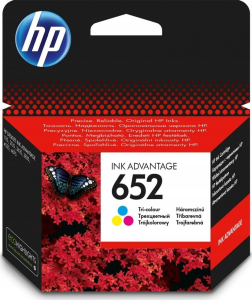 Tusz HP kolor HP 652  HP652=F6V24AE  200 str.