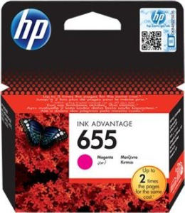 Tusz HP czerwony HP 655  HP655=CZ111AE  600 str.