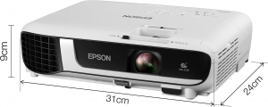 PROJEKTOR EPSON EB-W51 LCD  WXGA  4000 ANSI  16000:1