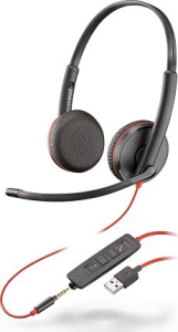 Słuchawki przewodowe Poly Blackwire C3225 USB-A - (209747-201)