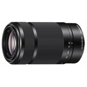 Obiektywy - Sony 55-210 mm f/4,5-6,3 OSS Czarny mocowanie typu E (SEL55210B.AE)