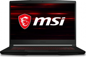 Laptop MSI GF63 Thin 10UD-258XPL (GF63 10UD-258XPL) Core i5-10500H | LCD: 15.6"FHD 144Hz | Nvidia RTX 3050Ti 4GB | RAM: 8GB | SSD: 512GB M.2 PCIe | No OS