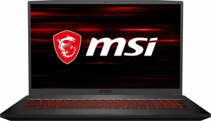 Laptop MSI GF75 Thin 10UEK-038XPL (GF75 10UEK-038XPL) Core i7-10750H | LCD: 17.3"FHD 144Hz | Nvidia RTX 3060 Max-Q 6GB | RAM: 8GB | SSD: 512GB M.2 PCIe | No OS