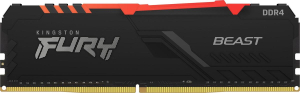 Pamięć - Kingston FURY Beast RGB 16GB [1x16GB 3600MHz DDR4 CL18 DIMM]