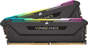 Pamięć - Corsair Vengeance RGB Pro SL Black 16GB [2x8GB 3200MHz DDR4 CL16 DIMM]