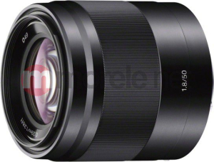 Obiektywy - Sony 50 mm f/1.8 Czarny mocowanie typu E (SEL50F18B.AE)
