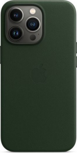 Apple iPhone 13 Pro Leather Case with MagSafe - sequoia green (MM1G3ZM/A)