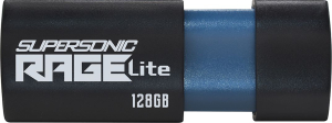 Pendrive - Patriot Supersonic PenDrive Rage Lite 128GB USB 3.2 (PEF128GRLB32U)