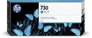 Toner - HP 730 300 ml błękitny P2V68A