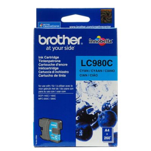 Toner - Brother LC 980 błękitny