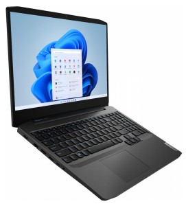 Laptop Lenovo Ideapad 3-15IHU Gaming (82K100QUPB) (82K100QUPB) Core i7-11370H | LCD: 15.6"FHD IPS Antiglare, 60Hz | NVIDIA GTX 1650 4GB | RAM: 16GB | SSD: 512GB PCIe | Windows 11 Home 64bit