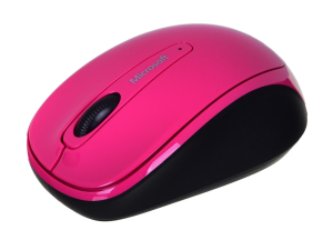 Myszka Microsoft Wireless Mobile Mouse 3500 Różowa (GMF-00276)