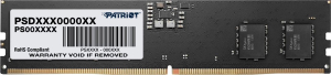 PATRIOT DDR5 16GB SIGNATURE 4800MHz CL40