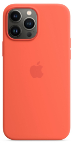Torba- Apple iPhone 13 Pro Max Silicone Case with MagSafe – nectarine