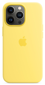 Torba- Apple iPhone 13 Pro Silicone Case with MagSafe – lemon zest