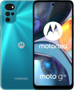 Motorola Moto G22 4/64GB 6 5  IPS 1600x720 5000mAh Dual SIM 4G Arctic Blue