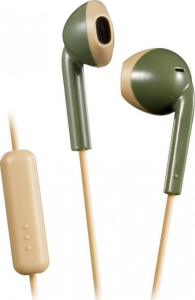 Słuchawki JVC HAF-19MGCE (douszne  z mikrofonem  zielone)