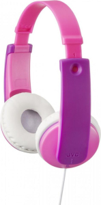 Słuchawki JVC HAK-D7PE (nauszne  dla dzieci  różowe)